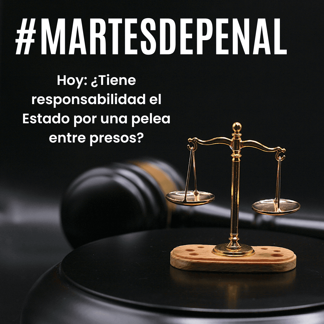 Sentencia sobre Responsabilidad Civil Subsidiaria del Estado por una pelea entre presos