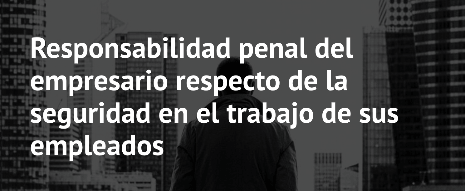 Seguridad en el trabajo