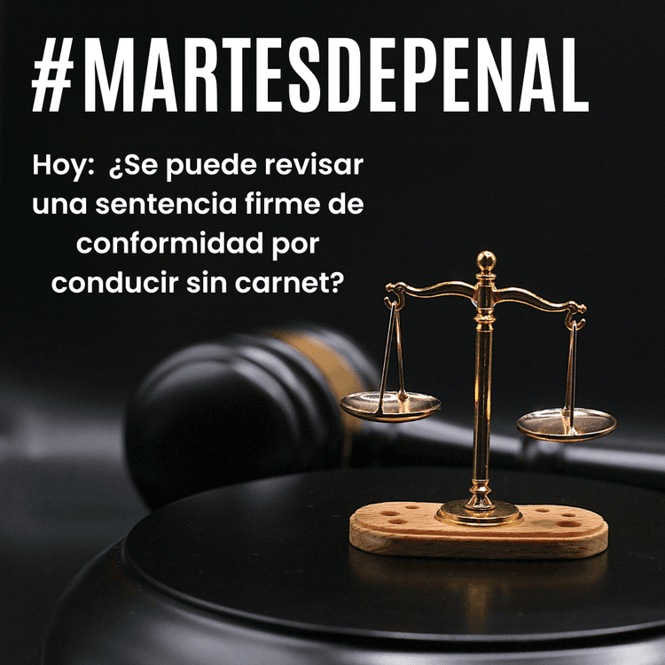 Juicio rápido conducir sin carnet