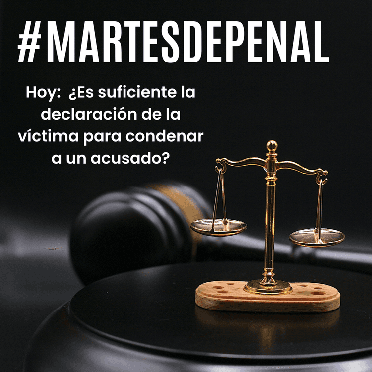 La declaración de la víctima es suficiente para condenar penalmente