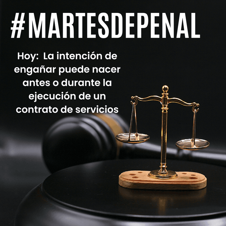 Dolo sobrevenido en el delito de estafa